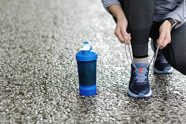 How long after hip replacement can i tie my shoes?
