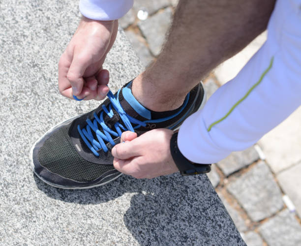 How long after hip replacement can i tie my shoes?